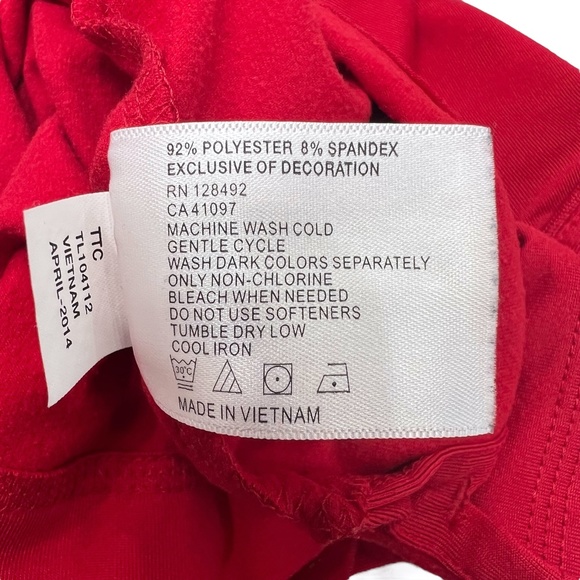 GREG NORMAN RED PLAY DRY PERFORMANCE QUARTER ZIP PULLOVER - Picture 11 of 12